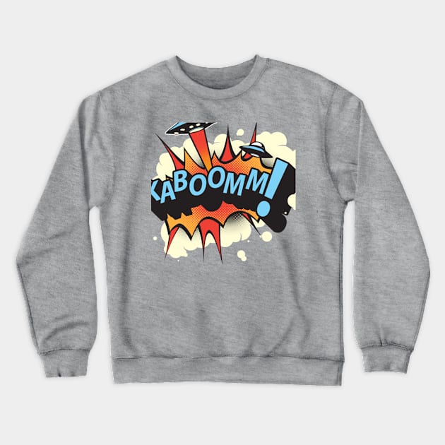 Kaboomm! Crewneck Sweatshirt by StevenToang